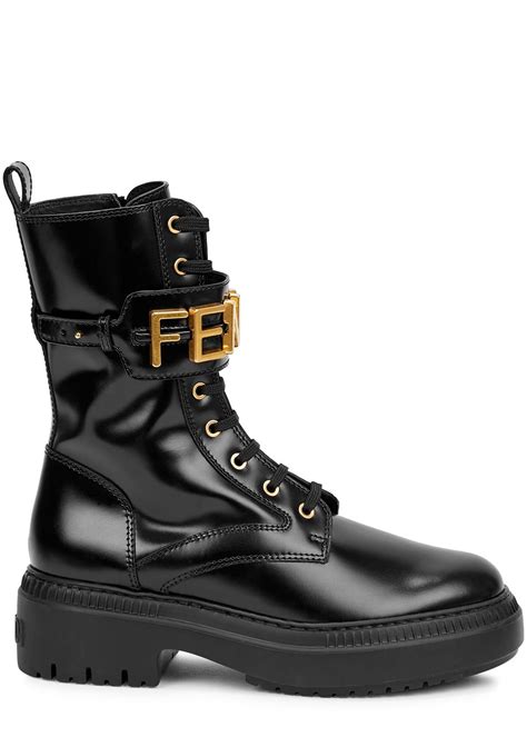 fendi motorcycle boots|fendi military boots.